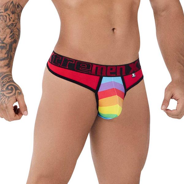 Pride Thongs Red - tanga - lenceria masculina - ropa interior hombre sexy