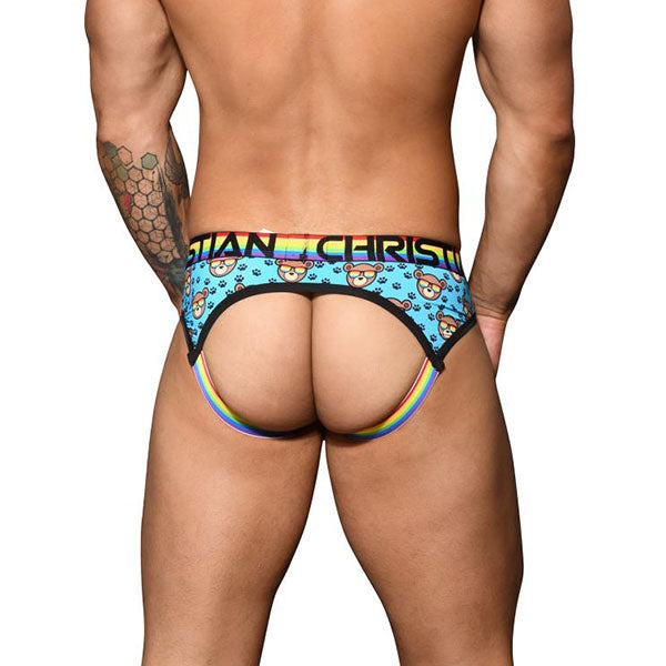 Pride Woof Arch Jockstrap - Andrew Christian - Lencerias masculinas eroticas en dominame.cl