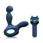 Prostatico Órbita Azul - juguete protatico - vibrador anal - con control - vibrador con control - vibrador recargable - sex shop Chile - envios discretos