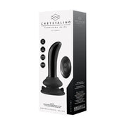 Prostatico de Vidrio Vibrante Prickly de Ouch - Vibrador de prostata de vidrio - Sexshop Dominame.cl - CHR040BLK