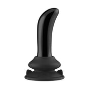 Prostatico de Vidrio Vibrante Prickly de Ouch - Vibrador de prostata de vidrio - Sexshop Dominame.cl - CHR040BLK