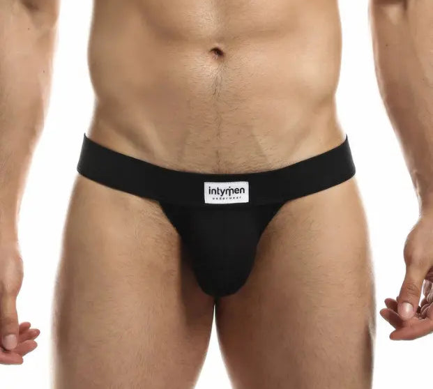 Proud Jock - Black - suspensorio masculino - calzoncillo - lencria sexy hombre - ropa intima masculina