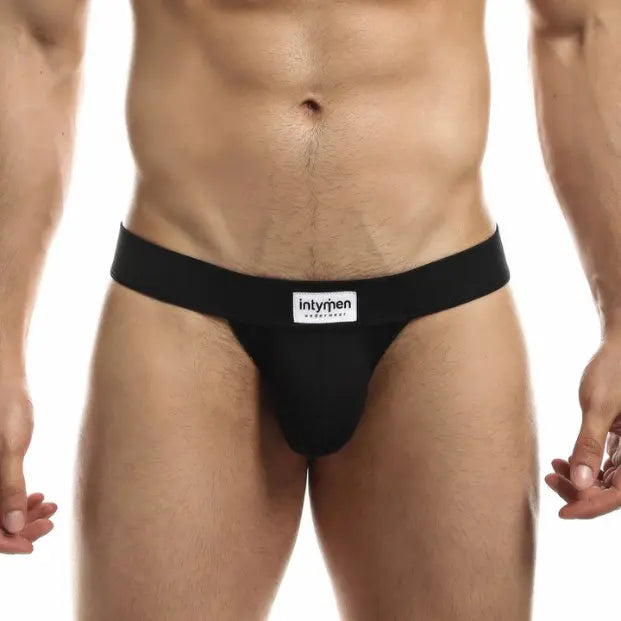 Proud Jock - Black - suspensorio masculino - calzoncillo - lencria sexy hombre - ropa intima masculina