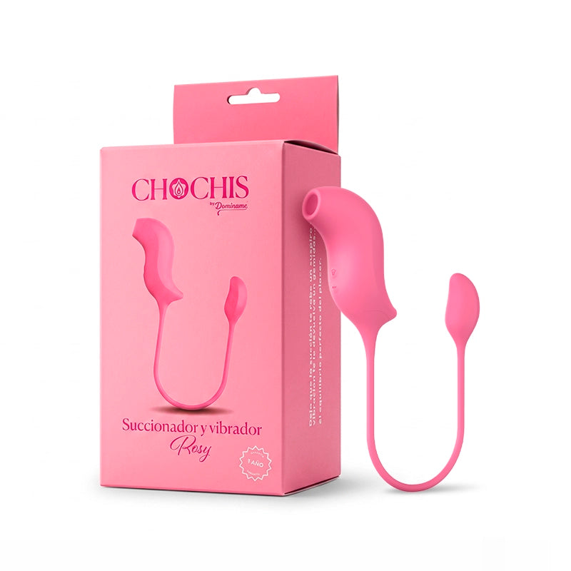 succionador y vibrador - placer dual - huevo vibrante - chochis - succionador de clitoris - doble orgasmo - recargable - silicona medica - sexshop dominame - dominame 