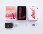 Ryder vibrador dual con movimiento