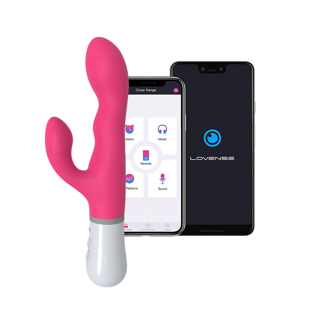 Rabbit Nora de Lovense - Vibrador Dual Recargable interactivo - Sex shop