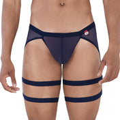 Rebel Garter Thongs Dark Blue - tanga - portaligas hombre - lenceria masculina -Ropa interior erotica de hombre