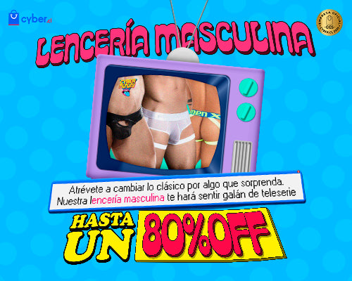 Ropa interior hombre sexy en el cyber monday - cybercl - sex shop dominamecl con hasta un 80% descuento
