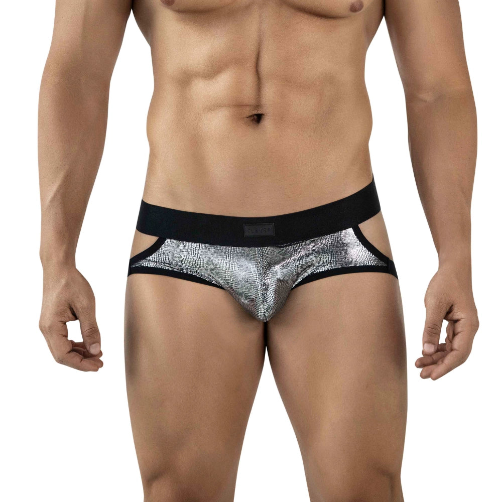 jockstrap brillante - tela brillante - lenceria de fiesta - lenceria erotica - baile sexy - prenda coqueta - lenceria masculina - levanta gluteos - trasero al descubierto - prenda intima - jockstrap erotico - clever - dominame - sexshop dominame