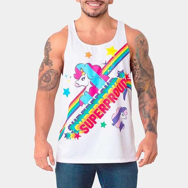 SUPERPROUD TANK - polera sin mangas - camiseta sin mangas - polera musculosa