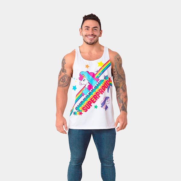 SUPERPROUD TANK - polera sin mangas - camiseta sin mangas - polera musculosa