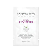 Sachet Lubrciante Hibrido de Wicked Sensual Care - 10 ml Lubricante - Sex shop dominamecl