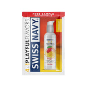Sachet de lubricante Swiss navy - Sample - 4en1 lubricante comestible con sabores naturales