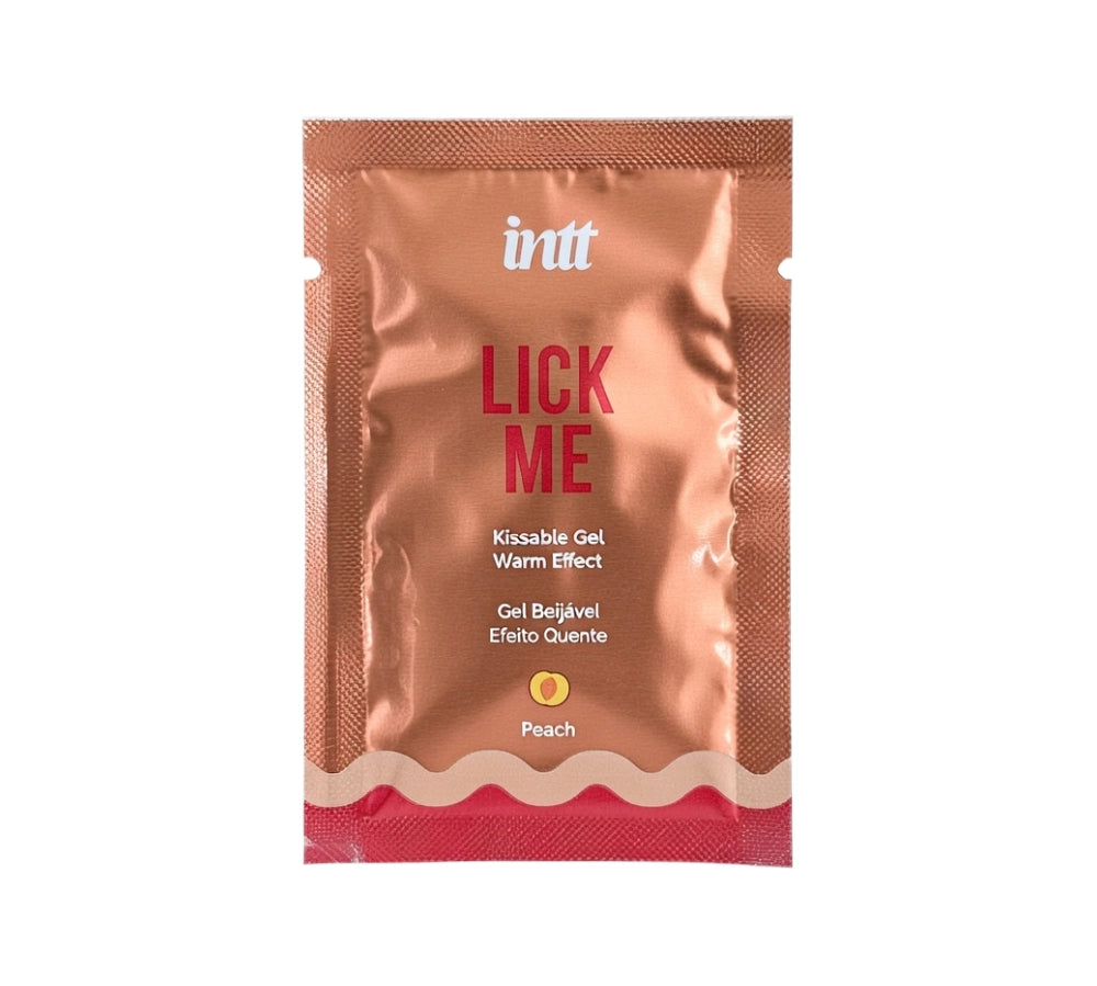 gel comestible - sexo oral sabor durazno - gel para zonas intimas - sopla para un efecto calor - estimulante efecto calido con sabor - sexo oral caliente - intt - sexshop dominame - gel comestible organico - compatible con zonas sensibles 