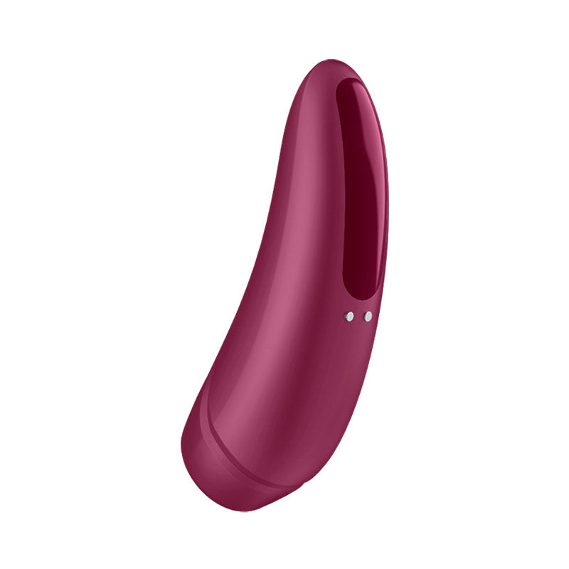 Satisfyer Curvy 1+ Red - succiona, vibra y tiene App gratis - Dominame.cl sex shop