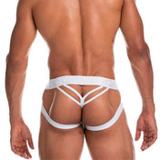 Secrecy Jockstrap White - suspensorio - ropa interior masculina - lenceria erotica para hombre