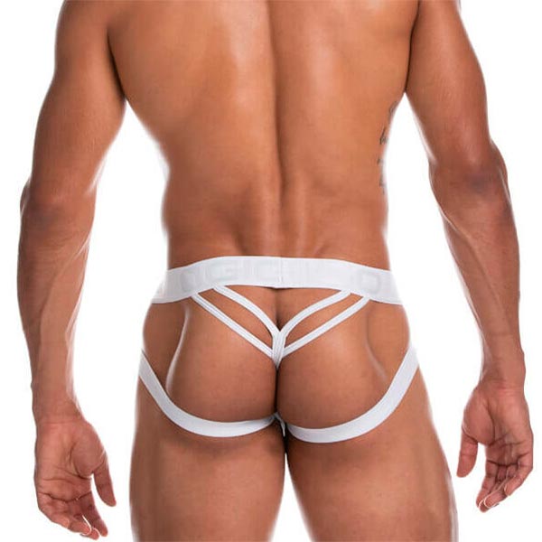 Secrecy Jockstrap White - suspensorio - ropa interior masculina - lenceria erotica para hombre