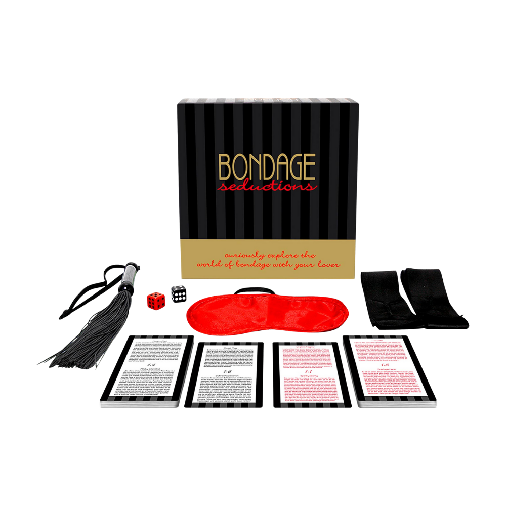 Seducciones de esclavitud - juego de mesa - juego erotico - tablero - juego sexual - juego de parejas - bondage - BDSM - ataduras - sumision - vendas - sexshop - dominame 
