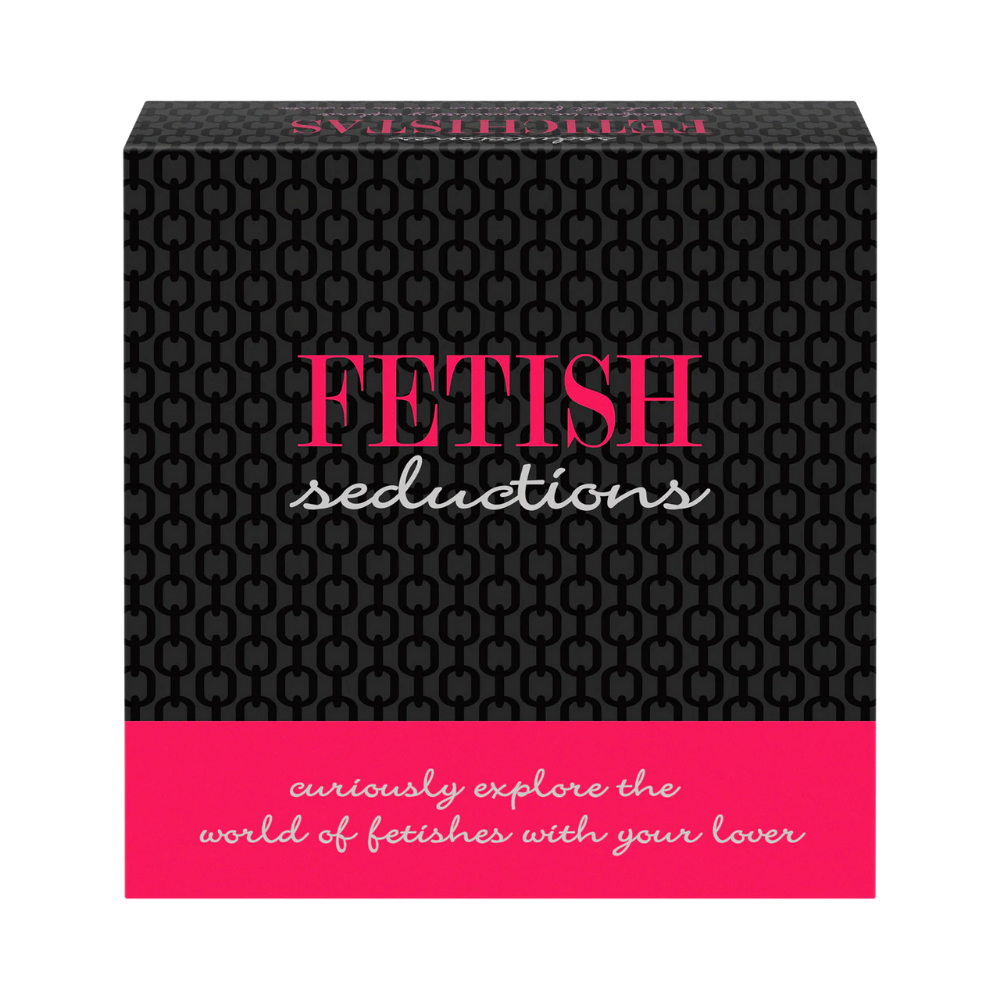 Seducciones fetichistas - juego de mesa erotico - juego erotico - juego sexual - BDSM - fetiche - vela de masaje - carta eroticas - cuerda de amarras - plumas suaves - antifaz erotico - juego de parejas - accesorios BDSM - fetichismo - sexshop - dominame 