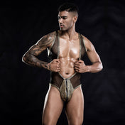 Sensualidad Salvaje - JSY - bodie - body hombre - traje erotico masculino - ropa intima sensual - cosplay
