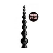 Serpiente Anal Monster Hosed Graduated - Butt plug grande de PVC - Envios discretos