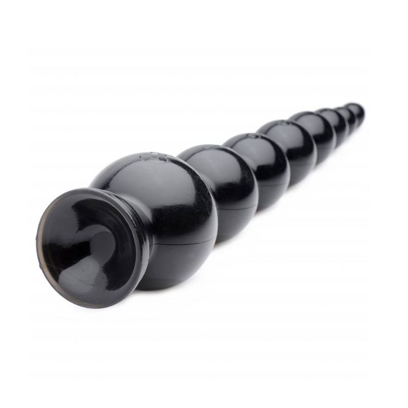 Serpiente Anal Monster Hosed Graduated - Butt plug grande de PVC - Envios discretos