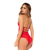 Set 2 Piezas Romper Red de Mapale - lenceria de mujer sexy - ropa interior coqueta - sets o conjuntos