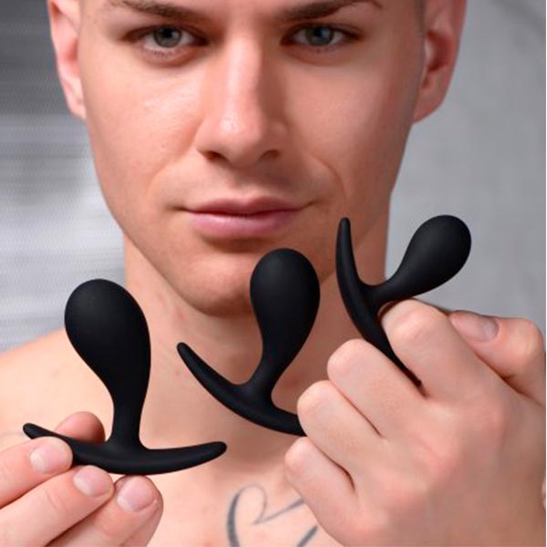 Set De Entrenamiento Anal Gotitas Oscuras - Set de dilatadores anales - s3x shop