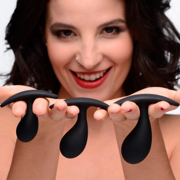 Set De Entrenamiento Anal Gotitas Oscuras - Set de dilatadores anales - s3x shop