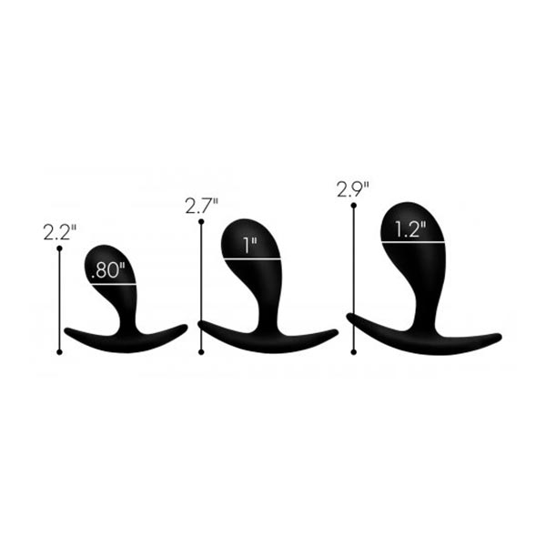 Set De Entrenamiento Anal Gotitas Oscuras - Set de dilatadores anales - s3x shop