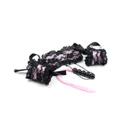 Set de satin erotico - fusta - antifaz - bondage - bdsm - kit de bdsm - juegos eroticos - sexshop chile - envios discretos a todo chile