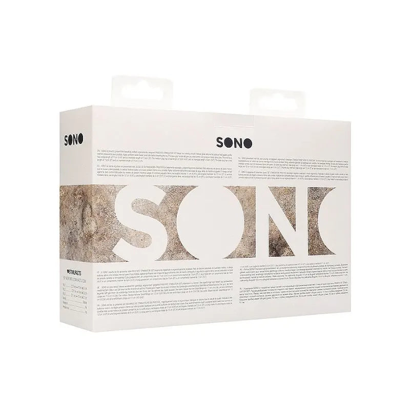 Set prostático SONO de Ouch - juguete para prostata - Sexshop Dominame.cl - SON095BLK