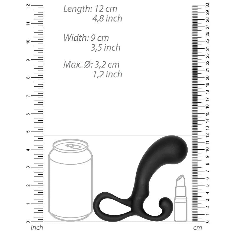 Set prostático SONO de Ouch - juguete para prostata - Sexshop Dominame.cl - SON095BLK