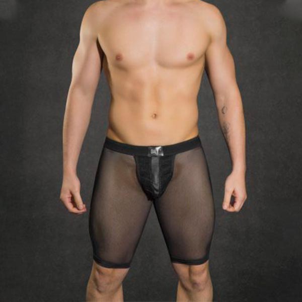 Short Mesh Skin Bike - sexy short - calza transparente - short biker -short de malla