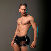 Short Mesh White - short de malla - sexy short - pantalon corto