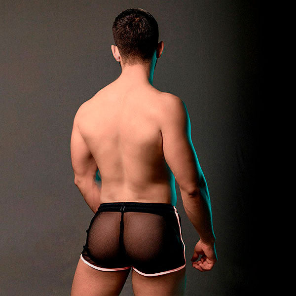 Short Mesh White - short de malla - sexy short - pantalon corto