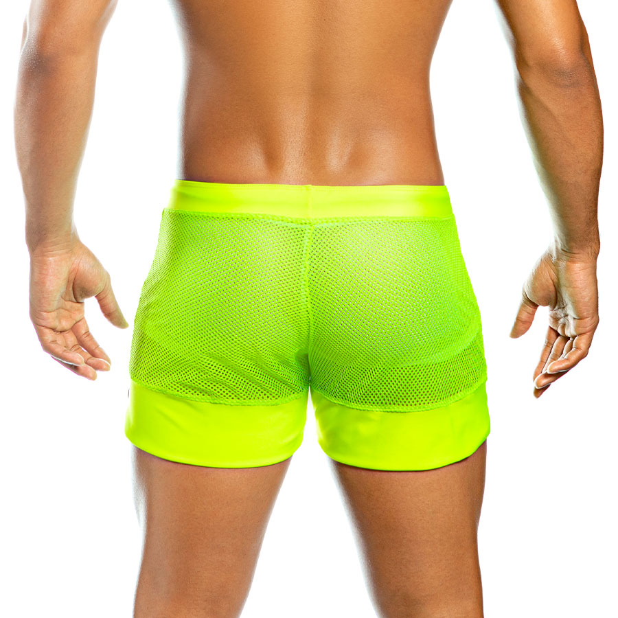 Short Verde Neón Ligero - pantalon corto - short deportivo