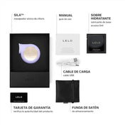 LELO - sila - seccionador - clitoris - ondas sonicas - sensesonic - lujo - elegancia - clitorial - sexshop - domíname 