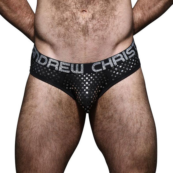 Silver Stars Frame Jockstrap de Andrew Christian en Dominame.cl