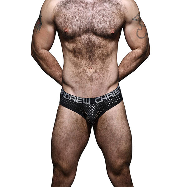 Silver Stars Frame Jockstrap de Andrew Christian en Dominame.cl