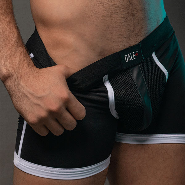 Skin Bike Jock White - jockstrap - suspensorio - short con abertua - short abierto