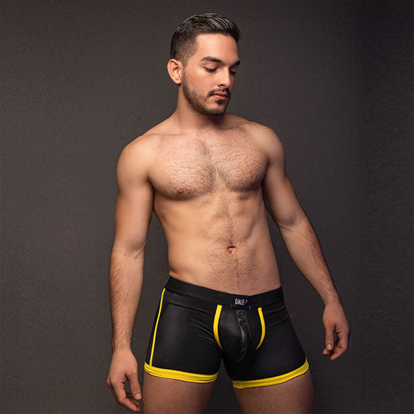 Skin Bike Jock Yellow- jockstrap - suspensorio - short con abertua - short abierto