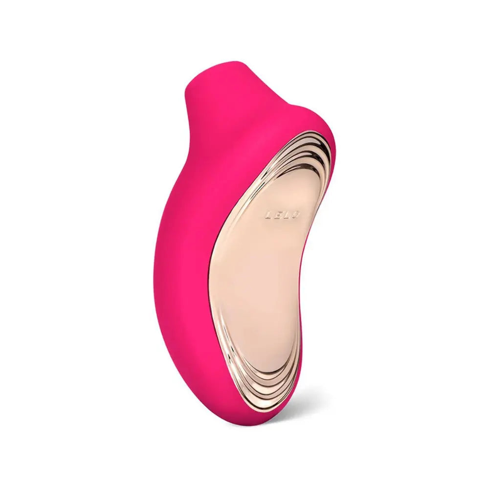 lelo - succionador - clitoris - vibracion sonica - sensor de presion - placer clitorial - orgasmo intenso - resistente al agua - insuflador - recargable - rosado - elegante - juguete sexual - sexshop dominame