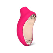 lelo - succionador - clitoris - vibracion sonica - sensor de presion - placer clitorial - orgasmo intenso - resistente al agua - insuflador - recargable - rosado - elegante - juguete sexual - sexshop dominame