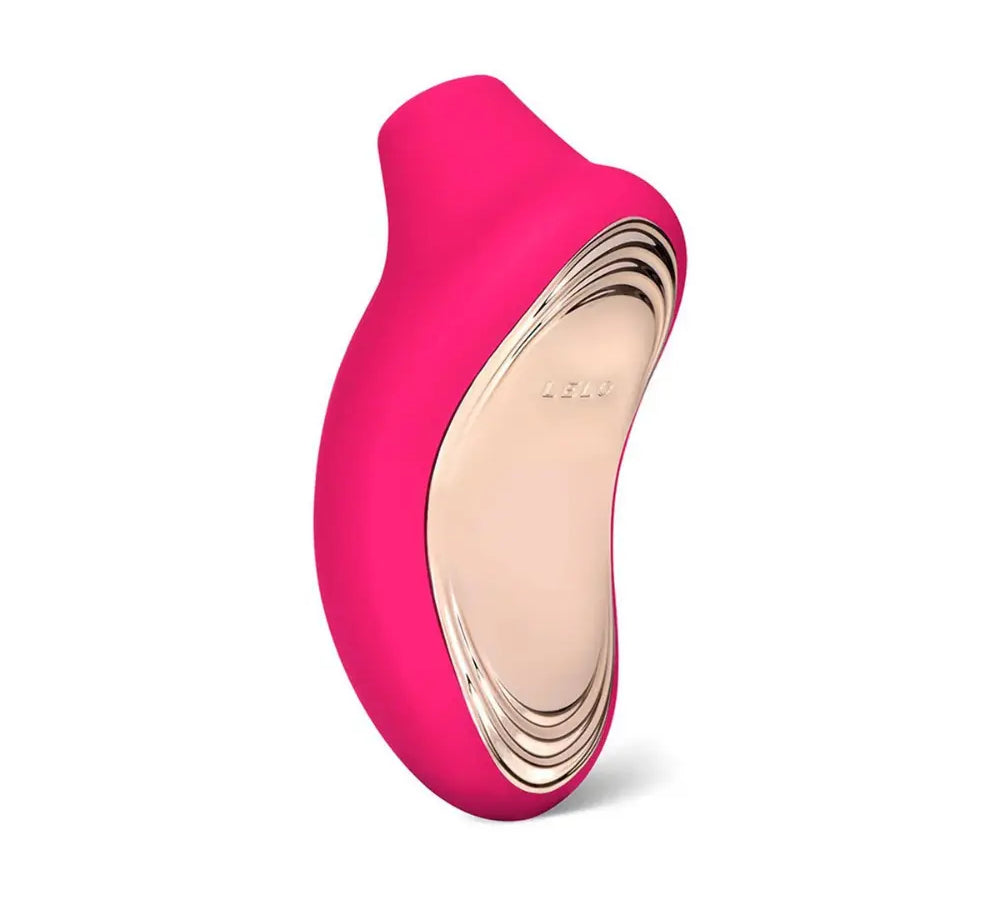 lelo - succionador - clitoris - vibracion sonica - sensor de presion - placer clitorial - orgasmo intenso - resistente al agua - insuflador - recargable - rosado - elegante - juguete sexual - sexshop dominame