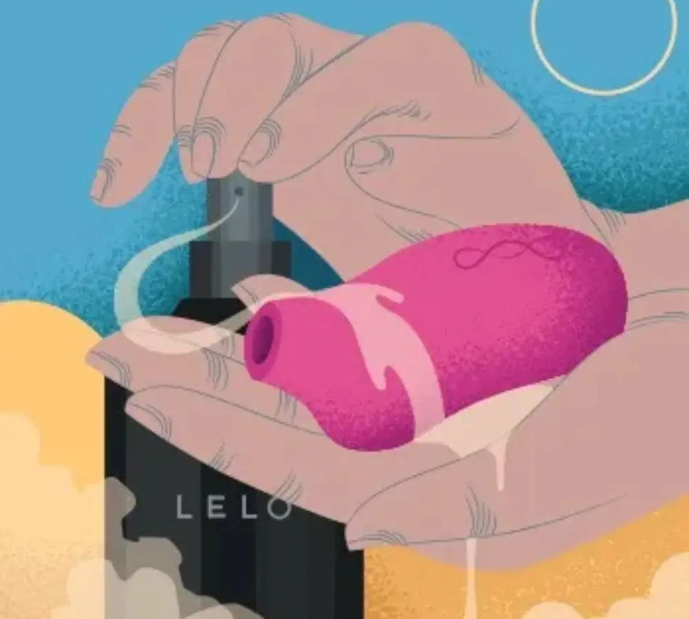 lelo - succionador - clitoris - vibracion sonica - sensor de presion - placer clitorial - orgasmo intenso - resistente al agua - insuflador - recargable - rosado - elegante - juguete sexual - sexshop dominame