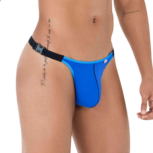 Special Thong Blue - Tanga hombre - lenceria sexy hombre - ropa interior masculina - colaless