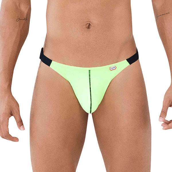 Special Thong Green Tanga hombre - lenceria sexy hombre - ropa interior masculina - colaless