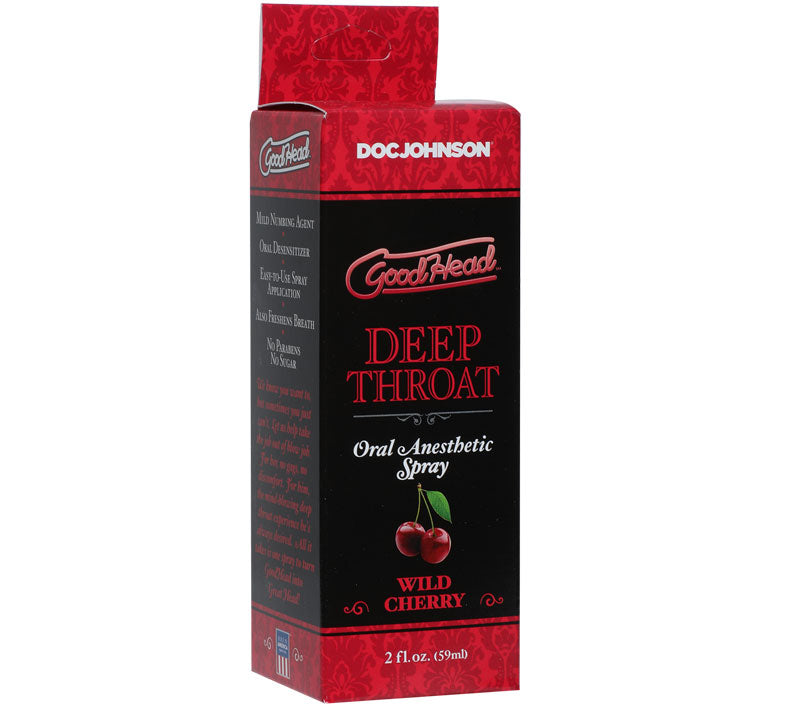 Spray Oral de Garganta Profunda - sexo oral - no mas arcadas - sin arcadas - relajante de garganta - sex shop - tiendas eroticas - envios discretos