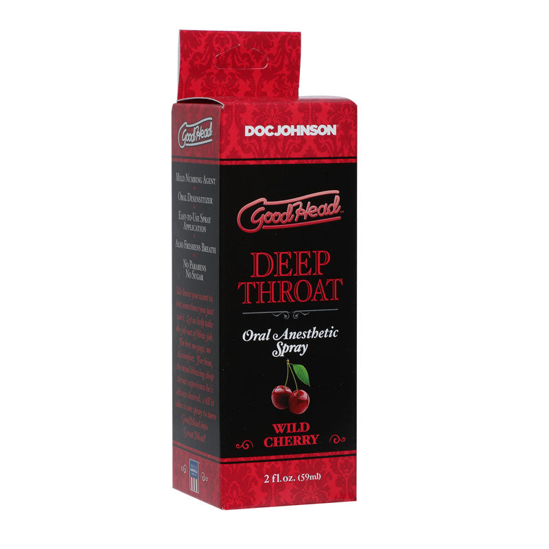 Spray Oral de Garganta Profunda - sexo oral - no mas arcadas - sin arcadas - relajante de garganta - sex shop - tiendas eroticas - envios discretos